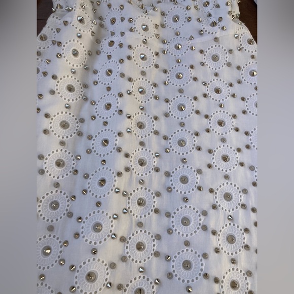 Authentic Viktor & Rolf White Studded Spike Dress - Picture 9 of 10